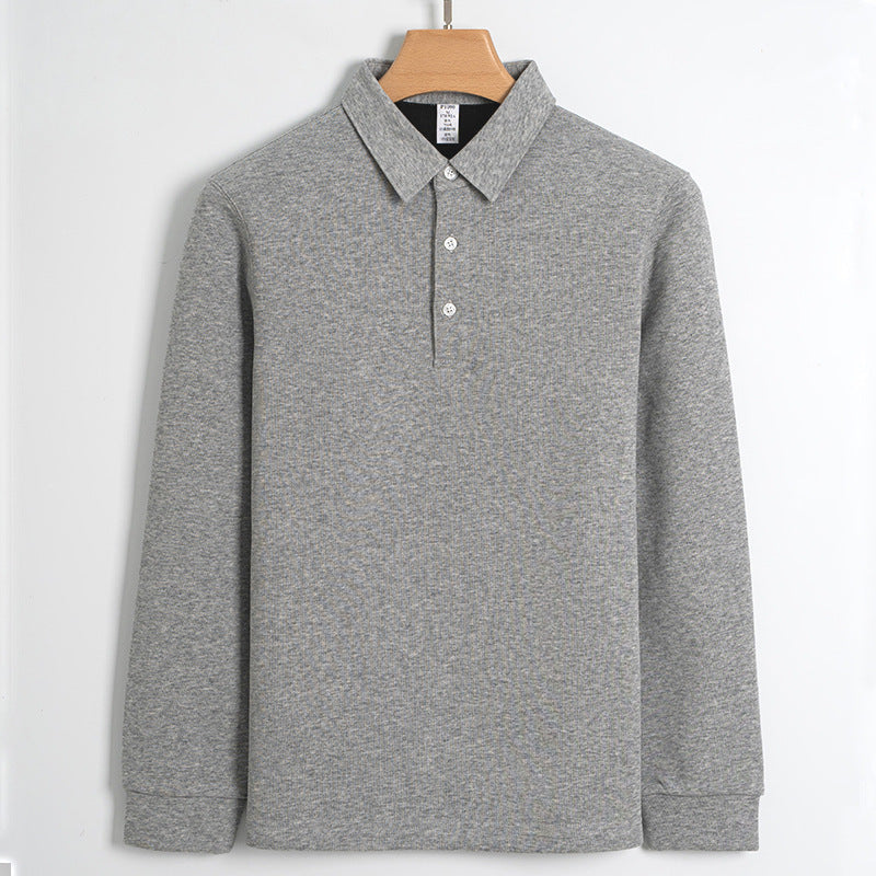 Foret varm poloshirt