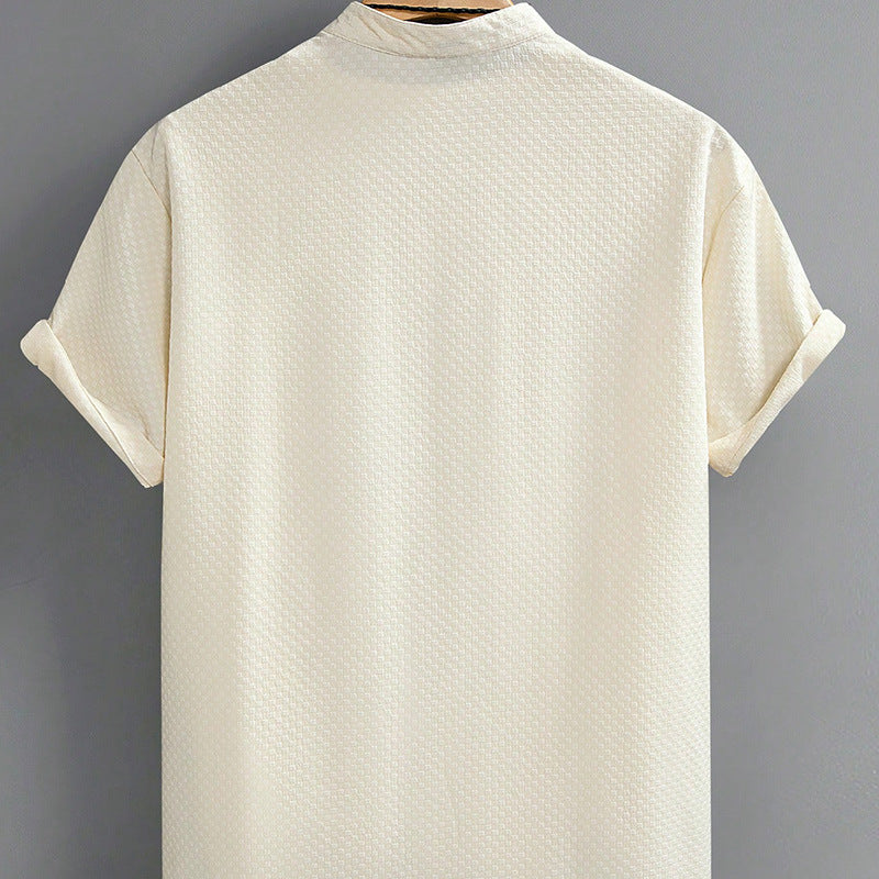 Sommer Skjorte med Ståkrave