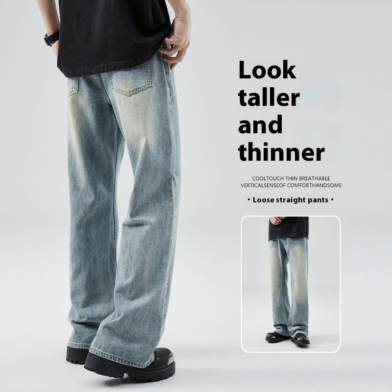 Løstsiddende Wide-Leg Jeans