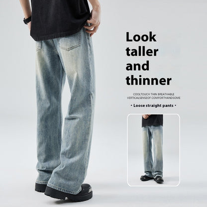 Løstsiddende Wide-Leg Jeans