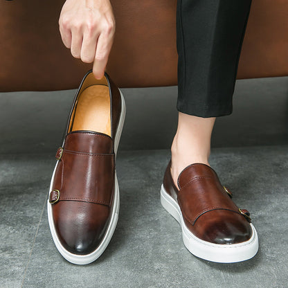 Herre Fashion Loafers – Business Casual Slip-on Sko