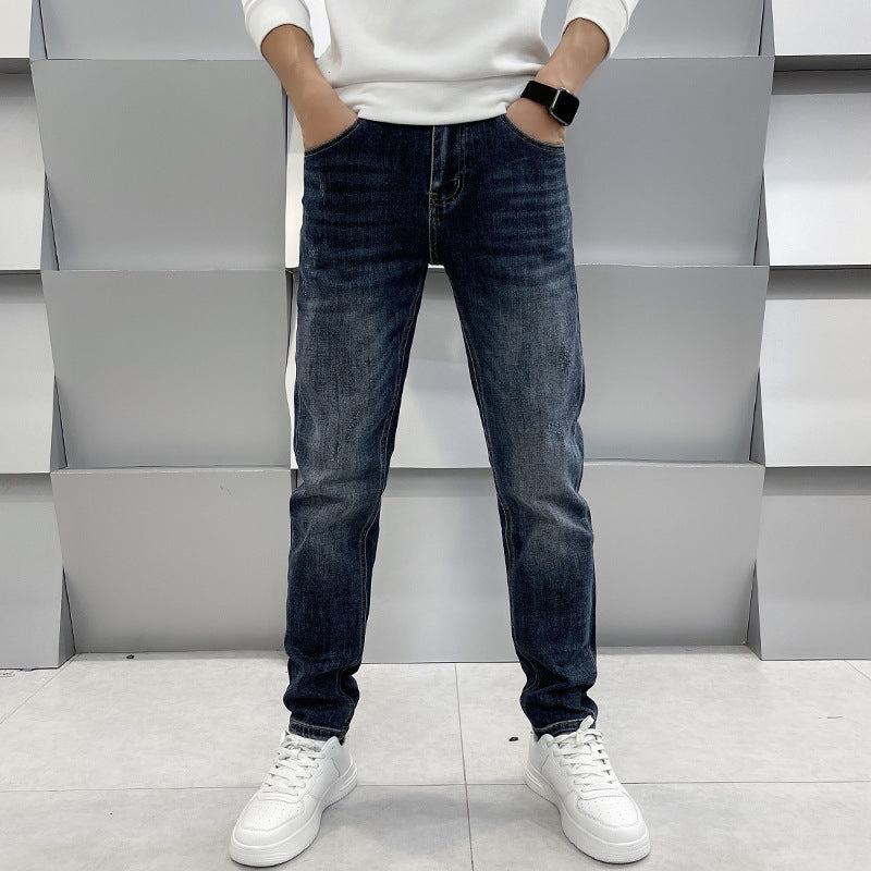 Slim Straight Stretch-jeans