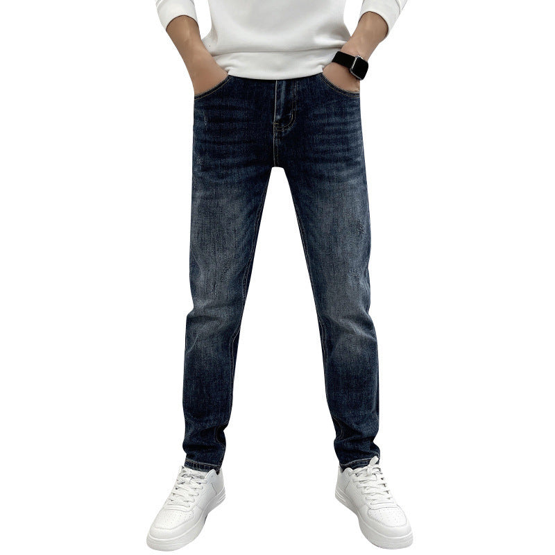 Slim Straight Stretch-jeans