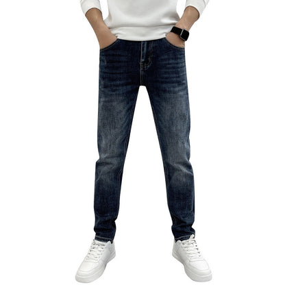 Slim Straight Stretch-jeans