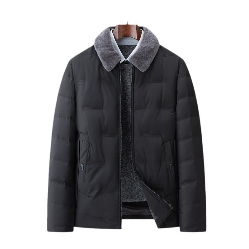 Aftagelig Uldblazer med Revers