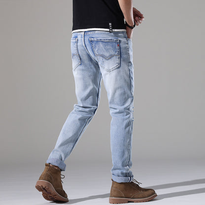 Slim-Fit Ripped-Jeans