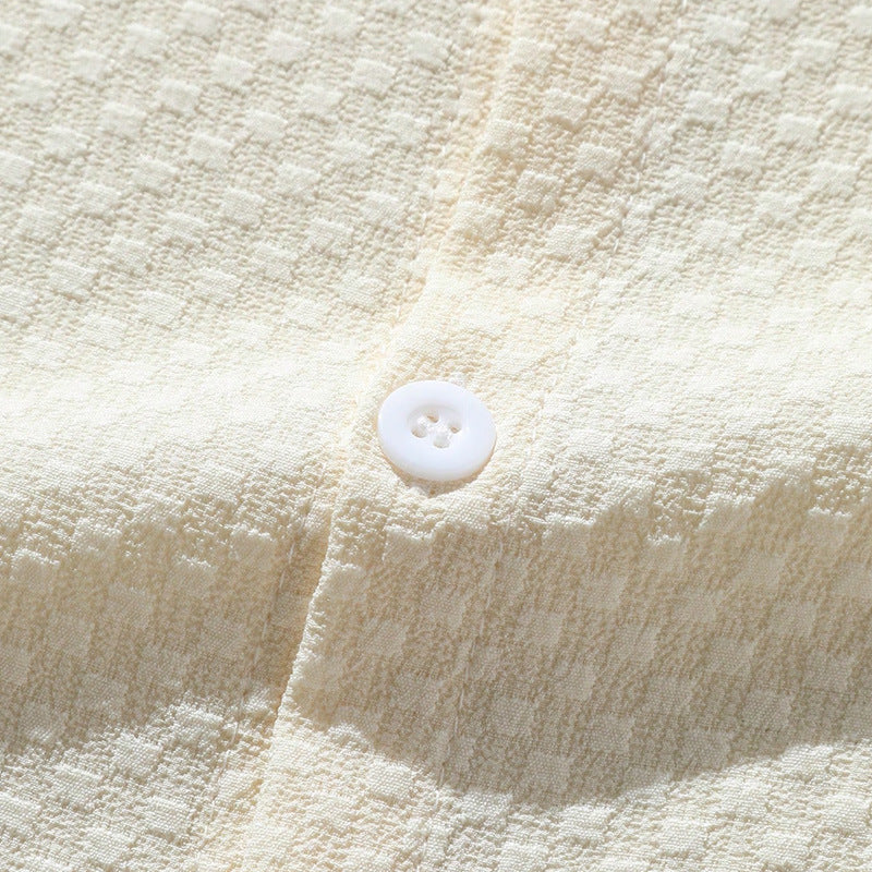 Sommer Skjorte med Ståkrave