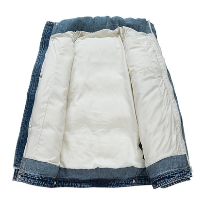 Herre vinter dunjakke – fritidsstil