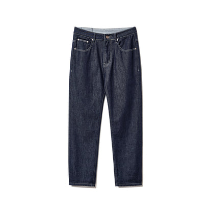 Løse Straight Cropped-jeans