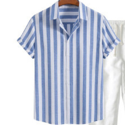 Kortærmet Printskjorte