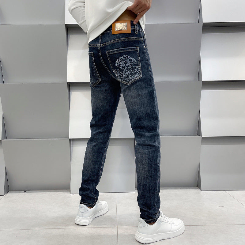 Slim Straight Stretch-jeans