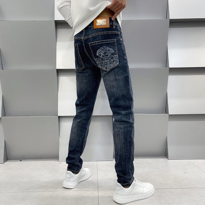 Slim Straight Stretch-jeans
