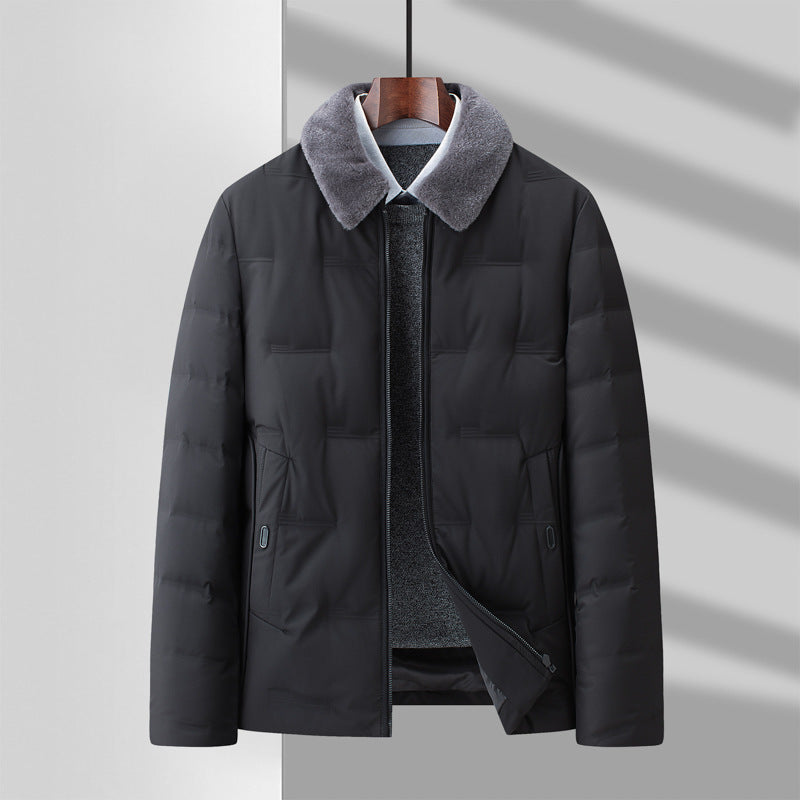 Aftagelig Uldblazer med Revers