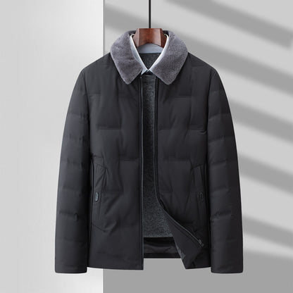 Aftagelig Uldblazer med Revers