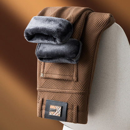 Herre jacquard fritidsbuks