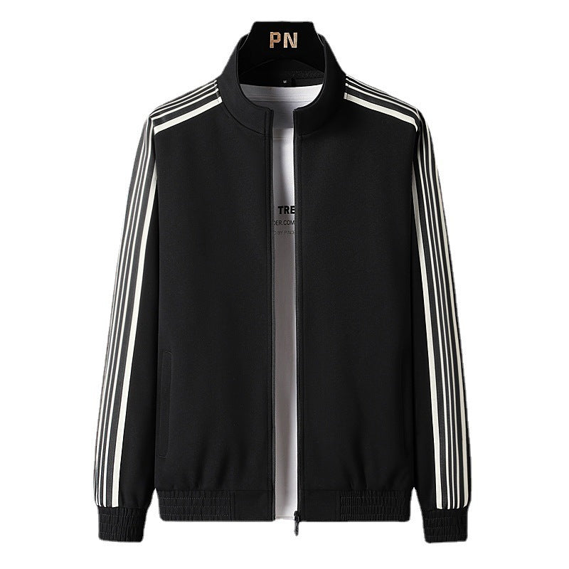 Herre Ungdom Sportstræningssæt – Strikket Jakke Sæt