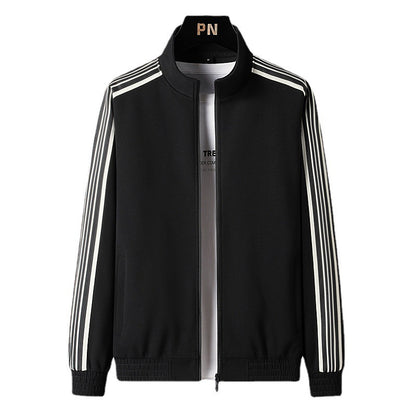 Herre Ungdom Sportstræningssæt – Strikket Jakke Sæt