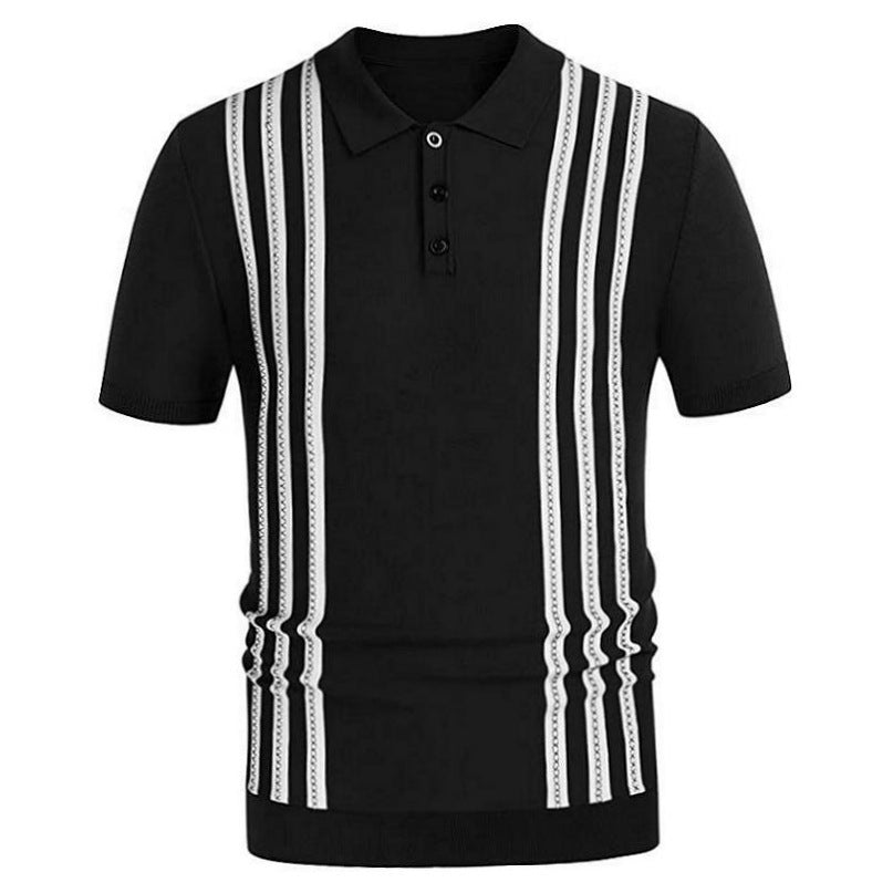 Stribet Casual Polo
