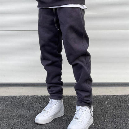 Fleece sweatpants – streetwear