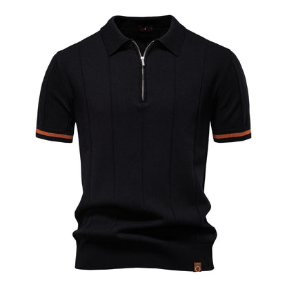 Herre Uld-Poloshirt