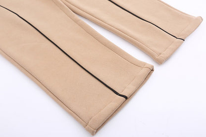 Varm strikbuks med fløjl