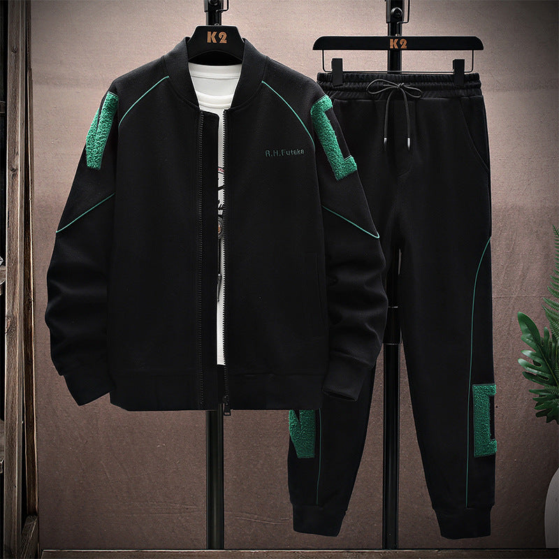 Broderet Fritids-Træningssæt