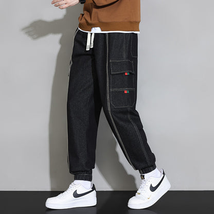 Retro cargo jeans joggingbukser