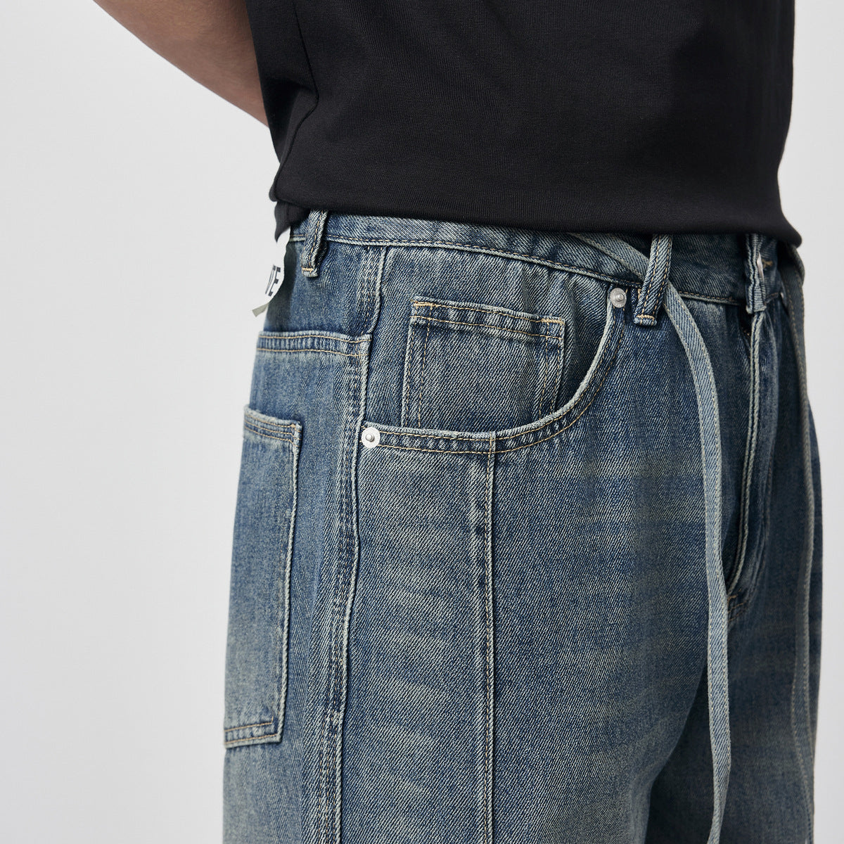 Lyocell Bootcut-jeans