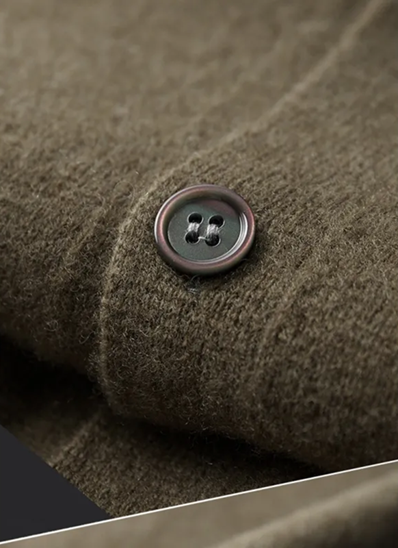 Polokrave Uldcardigan