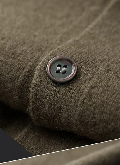 Polokrave Uldcardigan