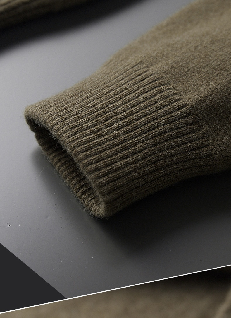 Polokrave Uldcardigan