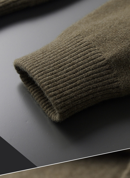 Polokrave Uldcardigan