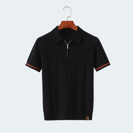 Herre Uld-Poloshirt