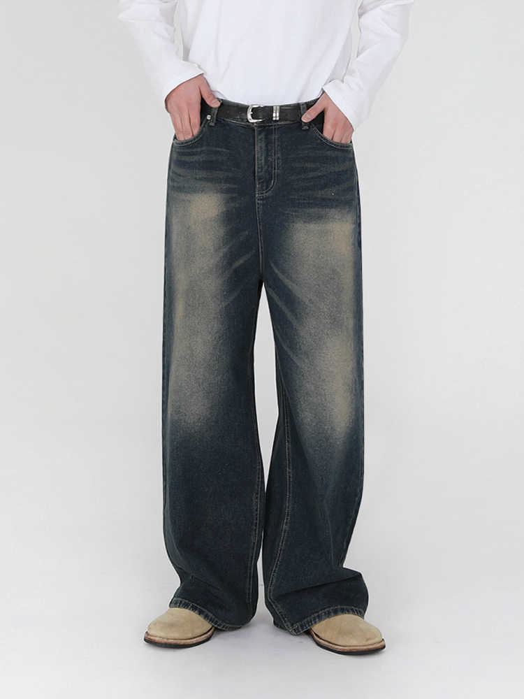 Retro Washed Efterårsjeans
