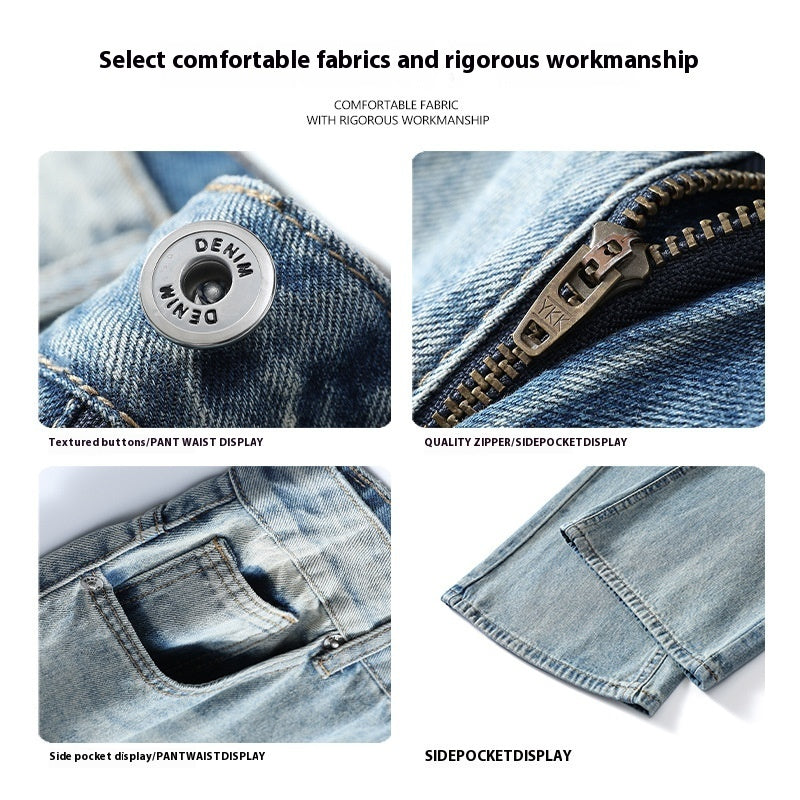 Løstsiddende Wide-Leg Jeans