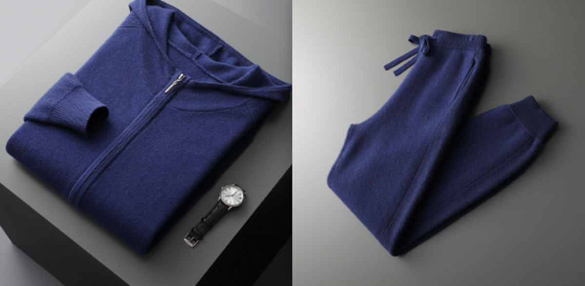 Herre tyk kashmir træningsdragt – fritid & sport