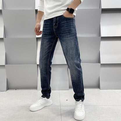 Slim Straight Stretch-jeans