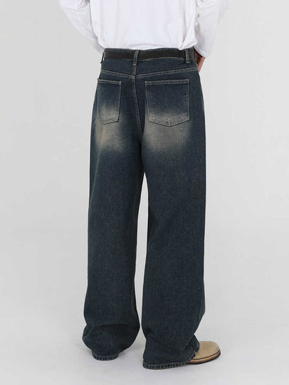 Retro Washed Efterårsjeans