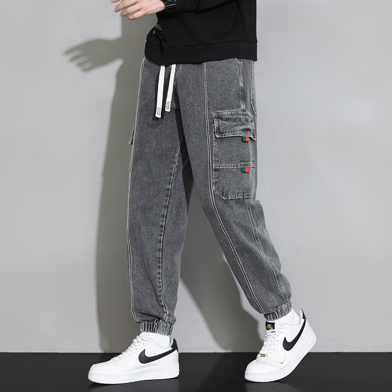 Retro cargo jeans joggingbukser