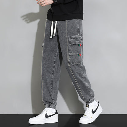 Retro cargo jeans joggingbukser