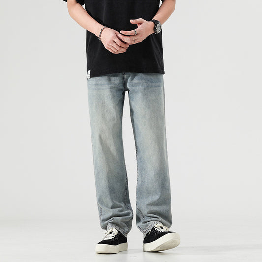 Vintage Washed Wide-Leg Bukser