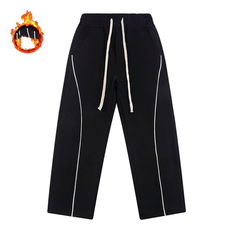 Varm strikbuks med fløjl