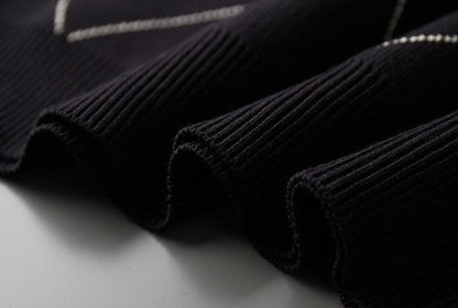 Herre Rundhalset Varm Pullover