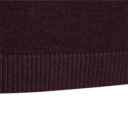 Herre rullekravetrøje i uld – slank pasform