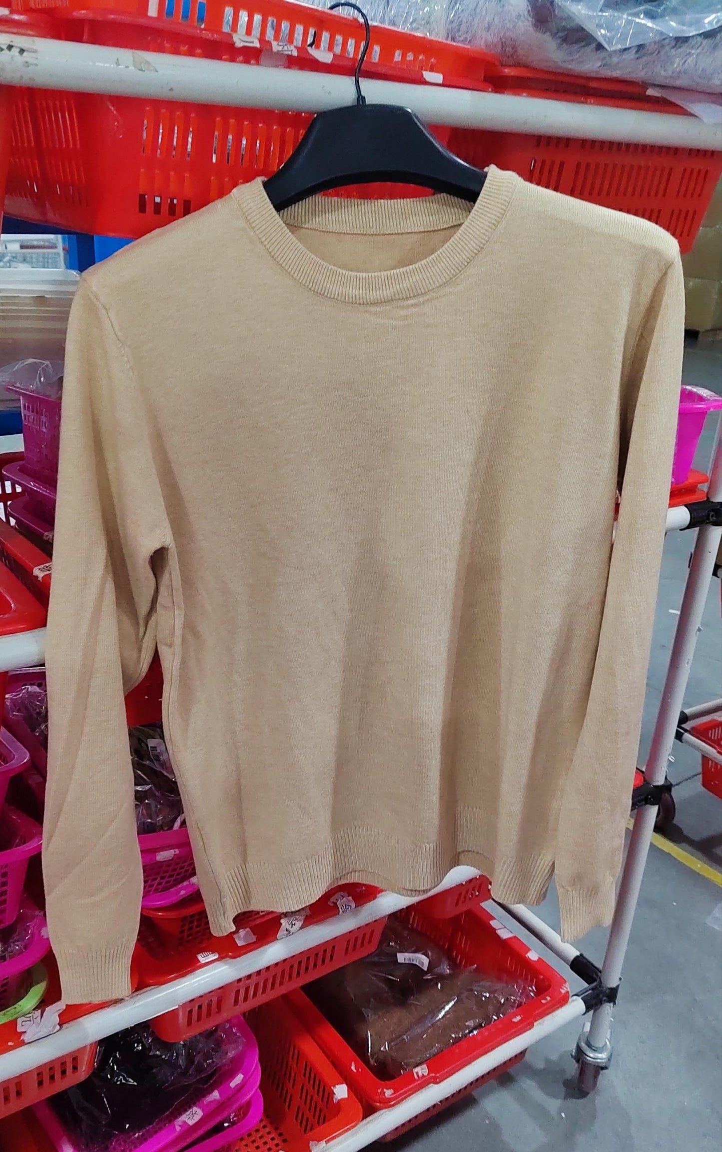 Oversize Striktrøje