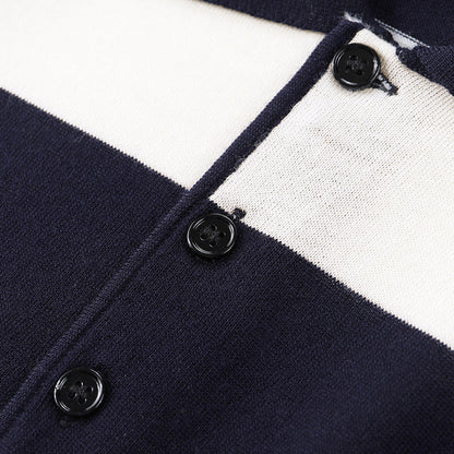 Jacquard slim-fit striktrøje