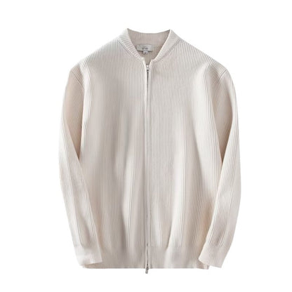 Herre Slim Fit Strik-Cardigan