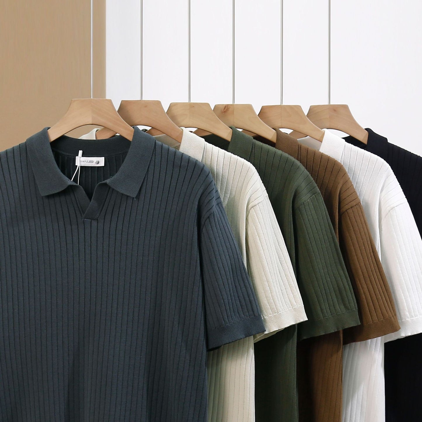 Premium Ribbet Poloshirt