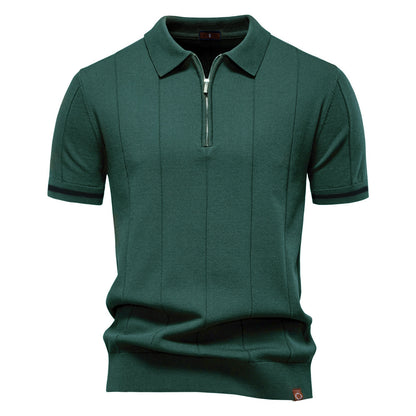 Herre Uld-Poloshirt
