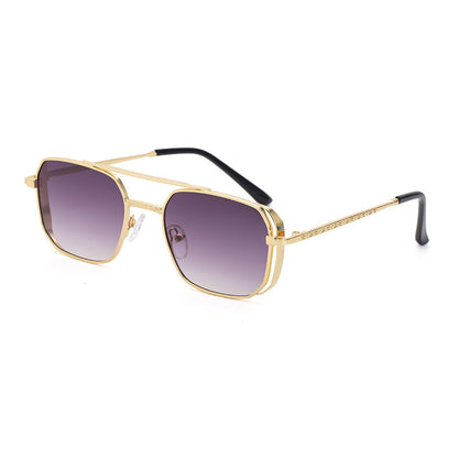 Kvadratisk Steampunk Solbrille
